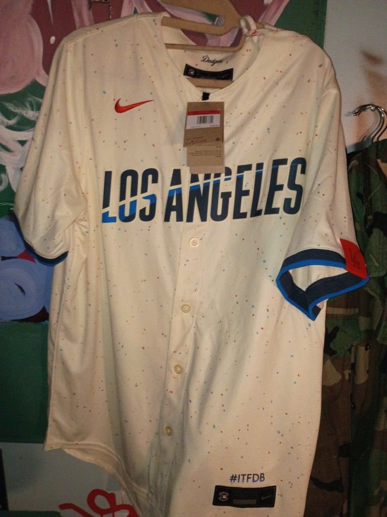 New Era Nike Dodger Jersey