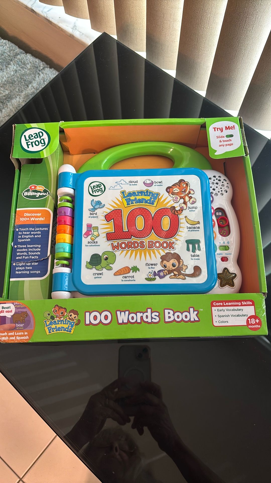 Leapfrog 100 Words Book New