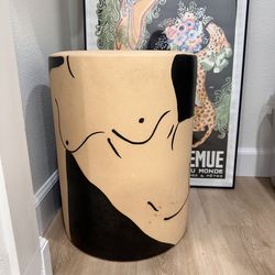 Ceramic side table