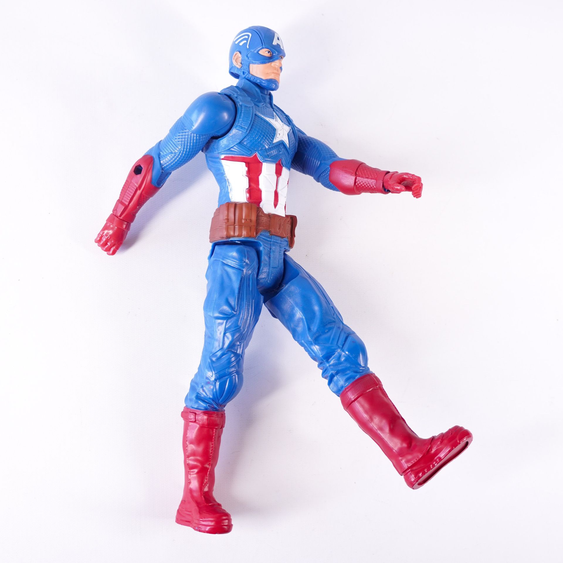 12" Captain America Action Figure Titan Hero Series Avengers Marvel Hasbro 2013