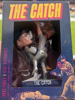 Kike Hernandez/Andy Pages “The Catch” Bobblehead