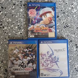 Japanese Sony Playstation Ps Vita Video Games