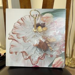 New Tier Glass Dessert Serving 