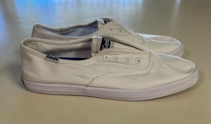 Keds white canvas shoes size 5.5