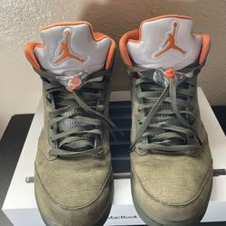 Jordan 5 retro Olive size 13