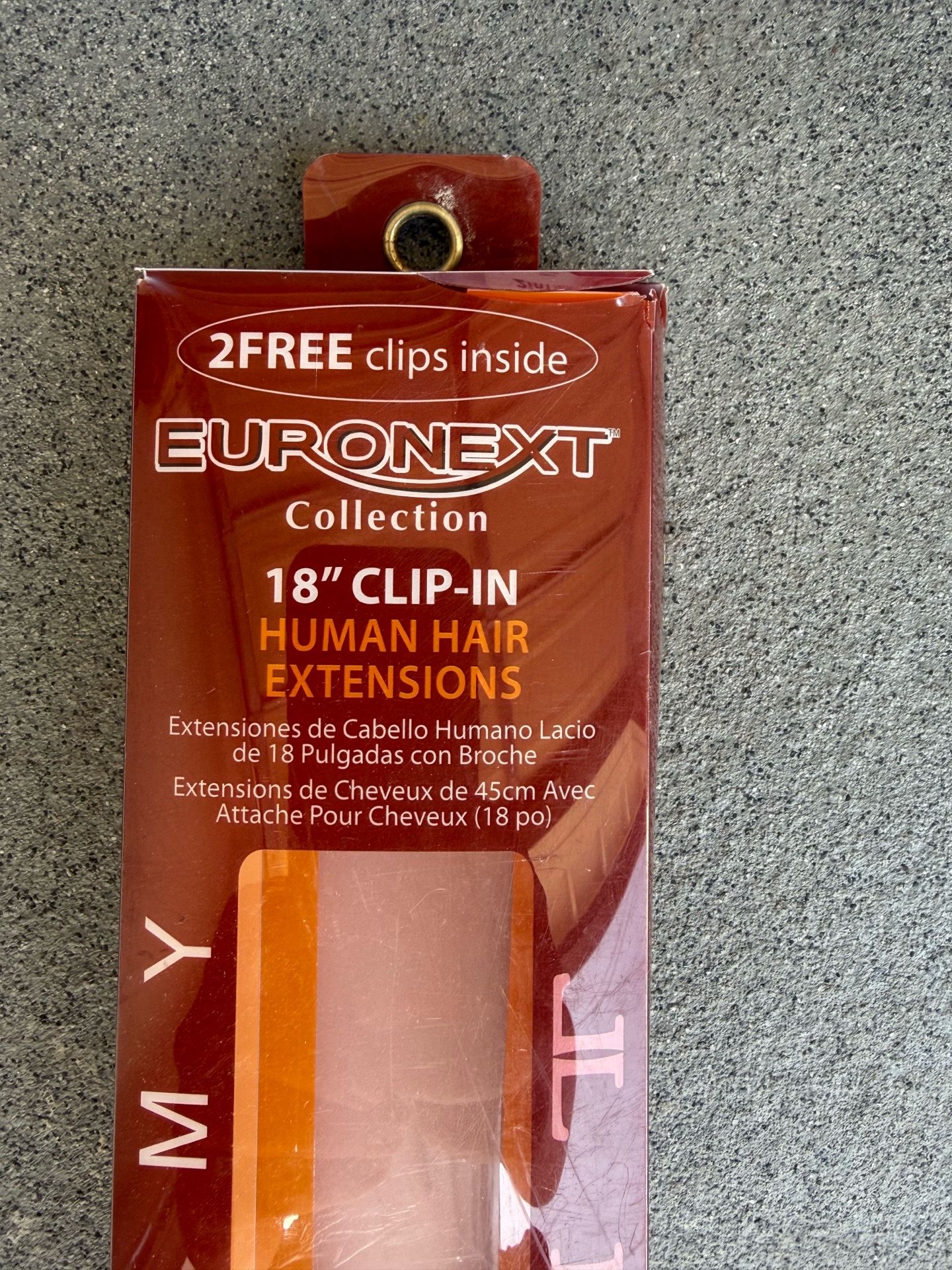 EURONEXT Collection 18" CLIP-IN HUMAN HAIR EXTENSIONS