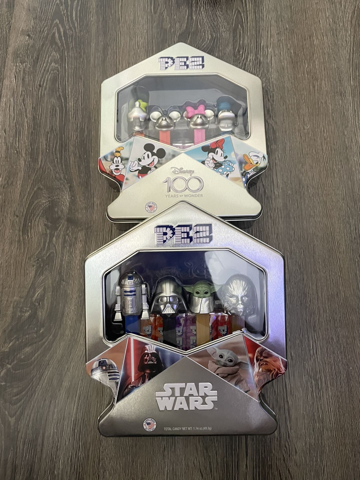 Disney PEZ Dispensers UNOPENED Star Wars Candy 