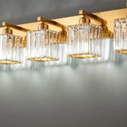 Bathroom Vanity Light Gold 