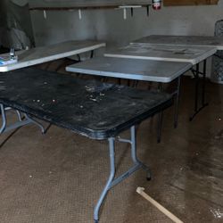 Craft tables yard sales five