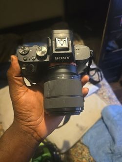 Sony Alpha Mirrorless Camera with Lens