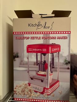 Brand new popcorn maker