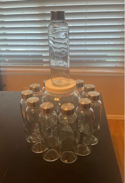 Glass Bottles - 1 gallon  - 18 oz -  for Fermenting/Kombucha