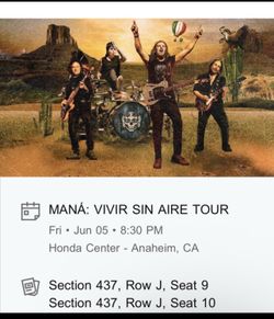Mana Tickets Tonight
