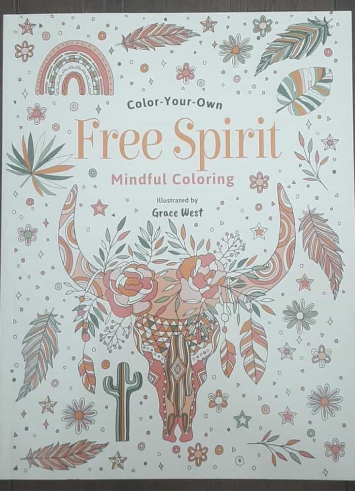 New "Free Spirit" Advanced Coloring Book