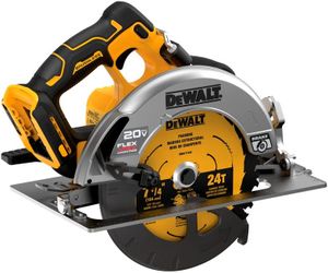 NEW DEWALT FLEXVOLT ADVANTAGE 20V MAX* Circular Saw, 7-1/4-Inch, Cordless, Tool Only (DCS573B)