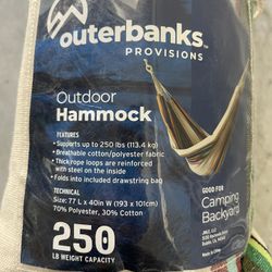 🚨 New Item for Sale! 🚨 🏖️ Outerbanks Provisions Outdoor Hammock 🏕️