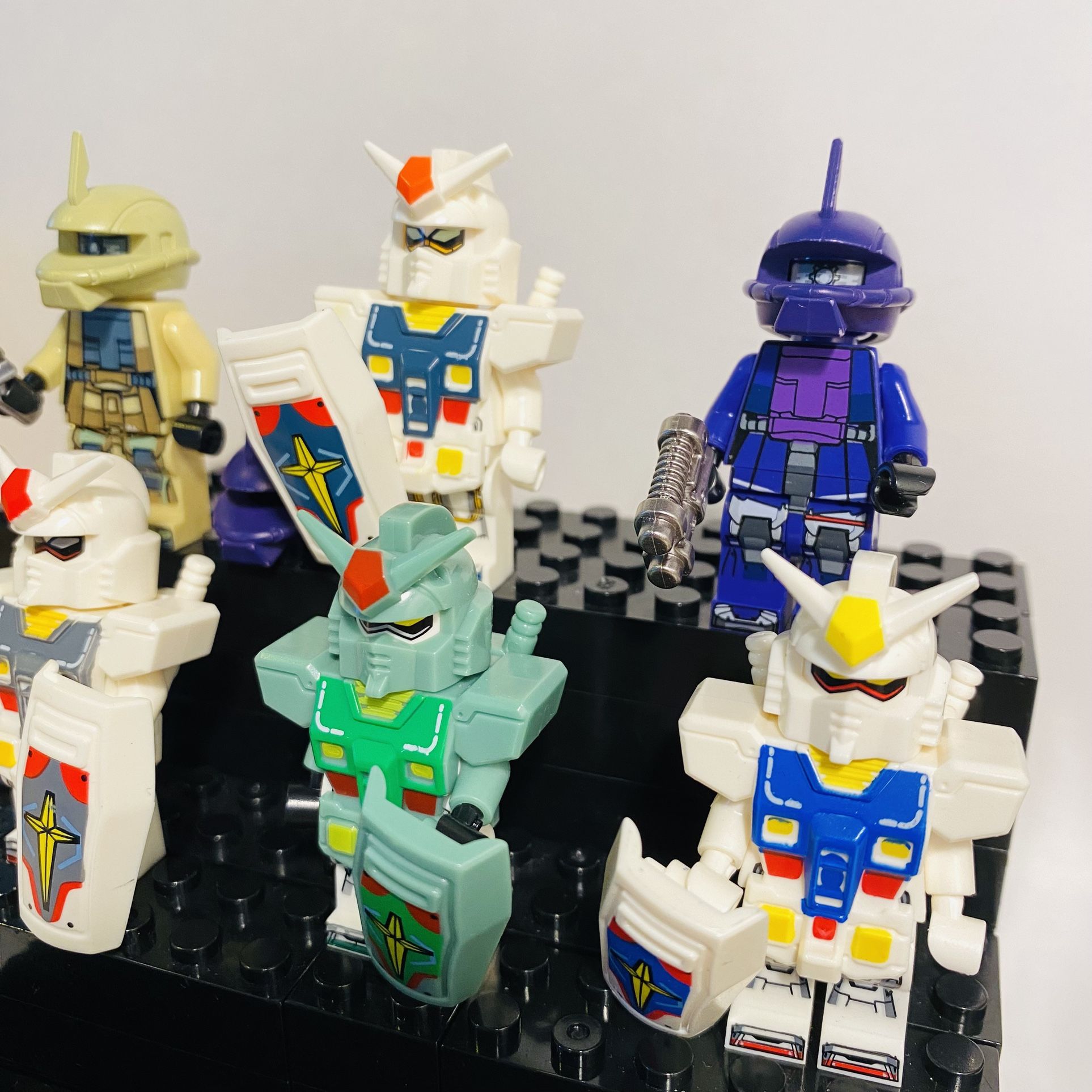 Gundam Wing Minifigures lot| New Custom Lego Compatible Set