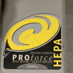 Allergies? PROforce 1500xp Hepa Vacuum 