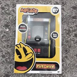 Basic Fun Pac-Man Handheld Electronic Game, Pac-Man Character Family, Ages 8+