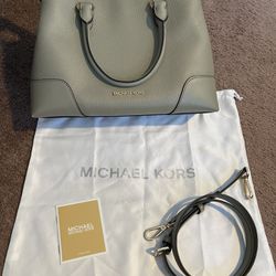 Green Michael Kors Purse With Dust Bag 