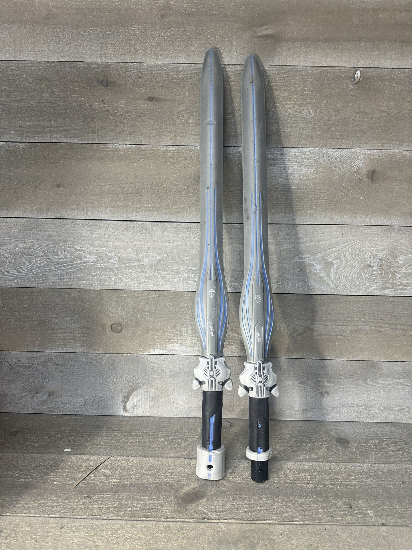 Nerf N-Force Vendetta toy Double Blade 2 Foam Swords Cosplay Weapons