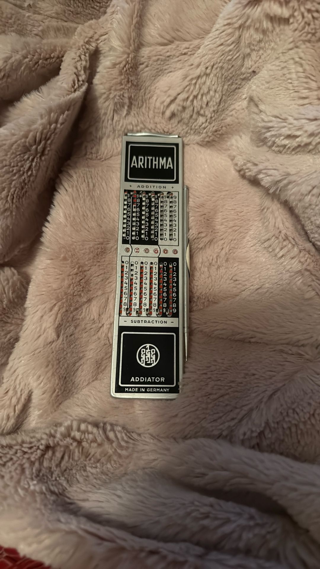 Vintage Arithma Addiator Calculator