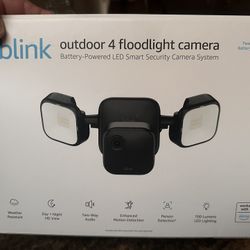 Blink Outdoor 4 Flood Light Camera 