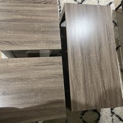 Three Set Coffee Table And Side Table