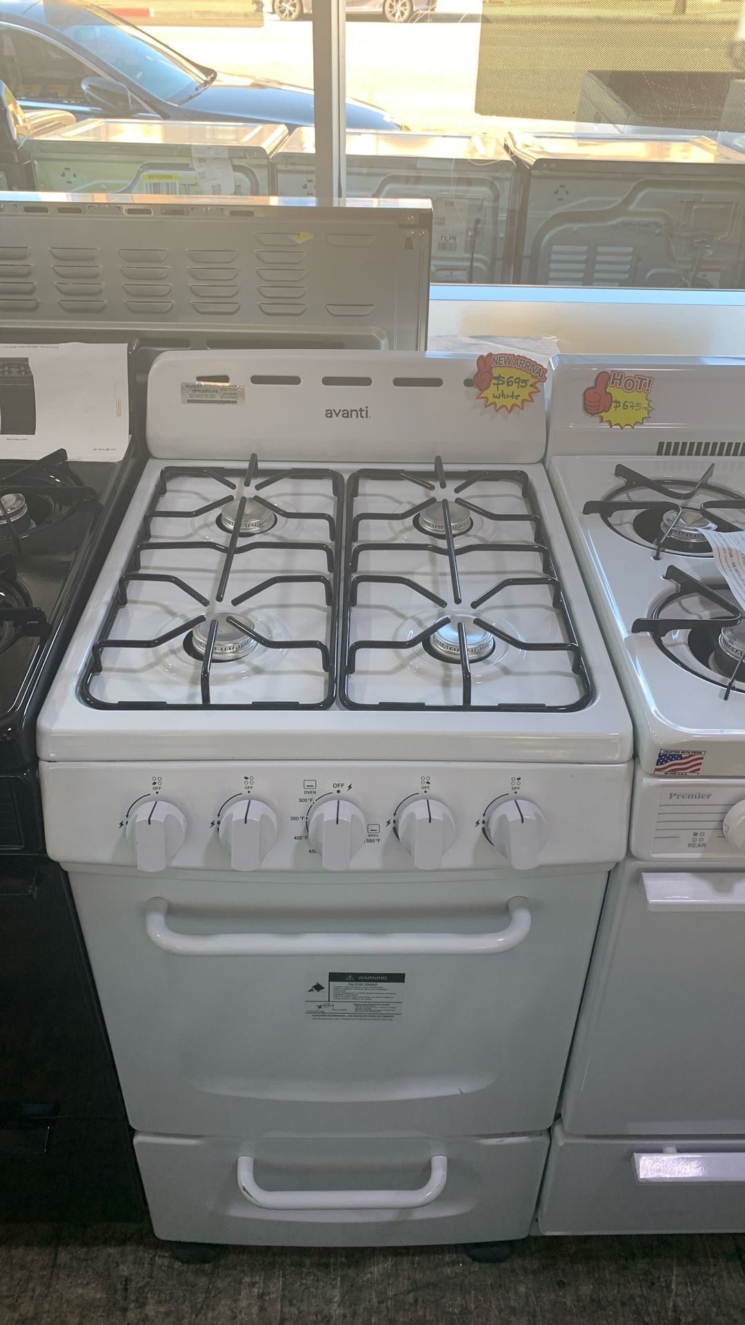 Stove Gas Range Great! For Compact Kitchens