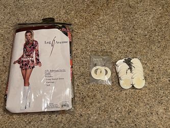 Leg Avenue Dresses Leg Avenue Bohemian Go-Go Outfit Costume M/L