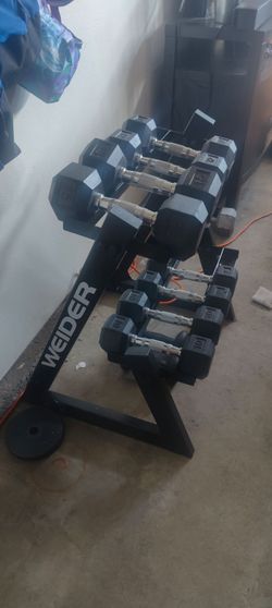 Weider 100lbs. Dumbbell set