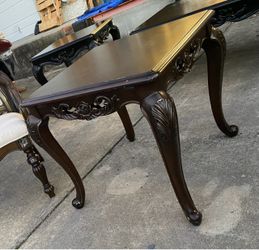 Chair and end table
