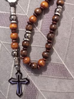 Wooden Rosary Beads