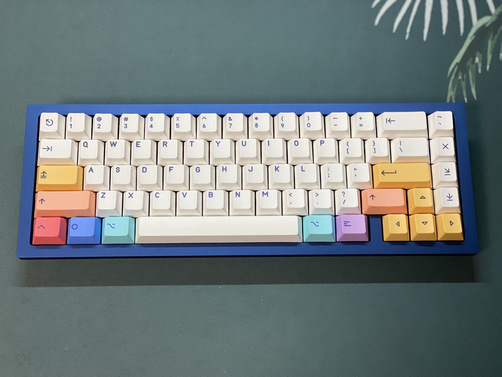 Savage65 Navy Blue Keyboard w/ PBT Notion keycaps