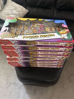 Pokemon Ascended heroes focused fighters