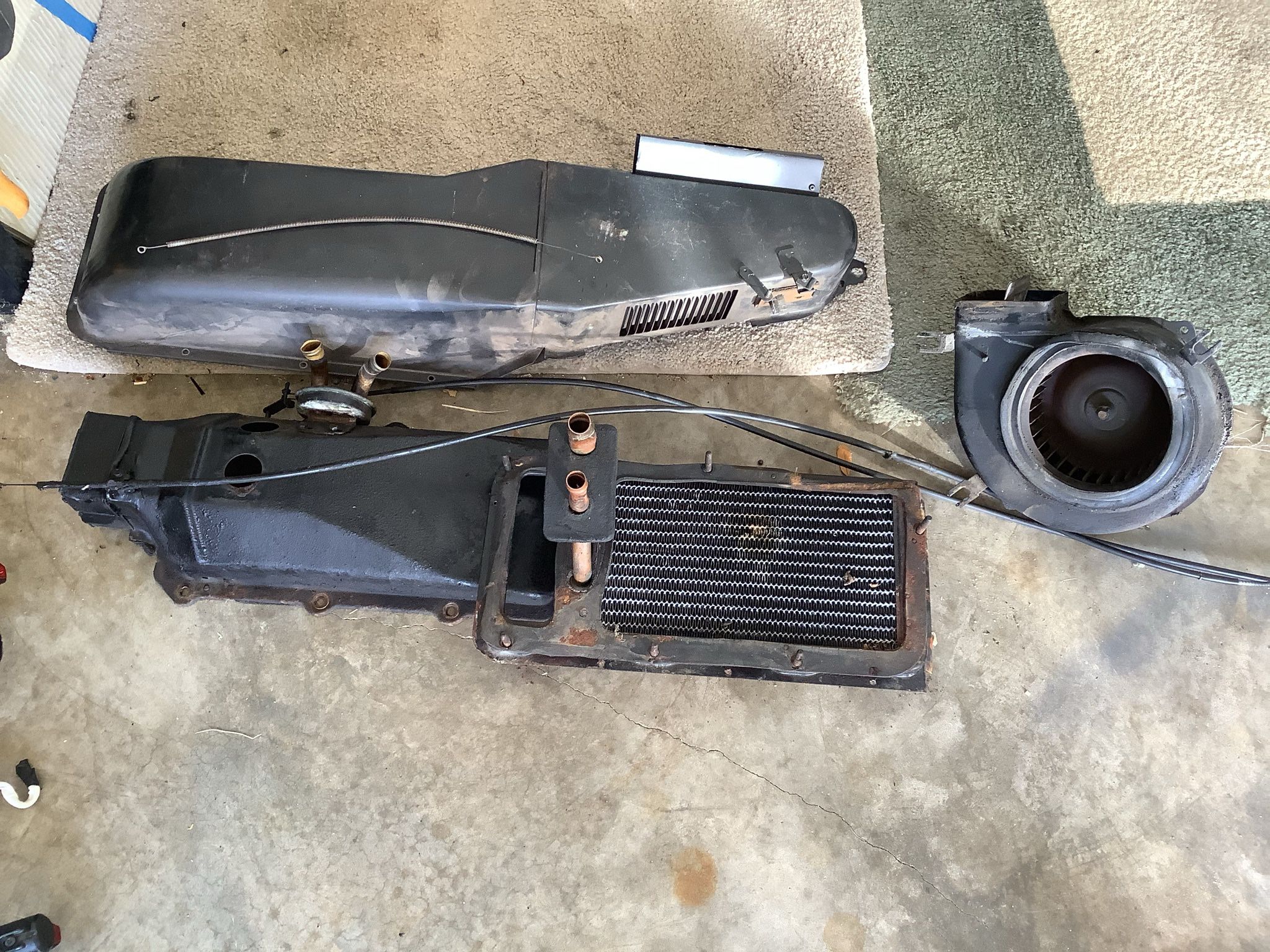 Heater Box And Complete System For A 1961-2 Chevy Impala