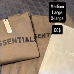 Essentials Hoodie (Stone)