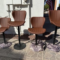 Brand new adjustable height bar stools only $80 each