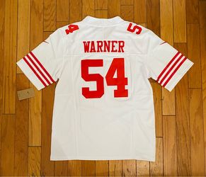 White 49ers Warner jersey