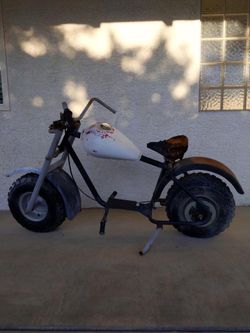 Fat tire mini bike motorcycle