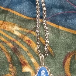 950 Silver Medal Pendant