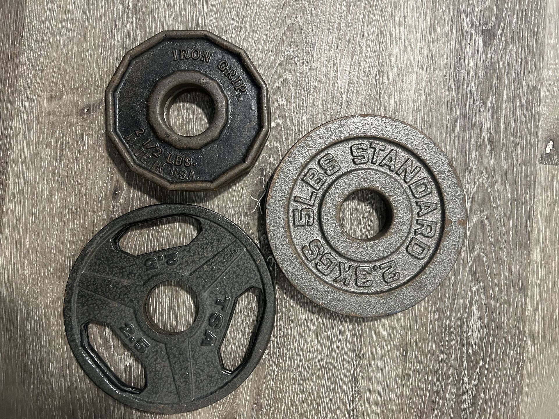 Change Plate Weights (2.5 lb & 5 lb sets)