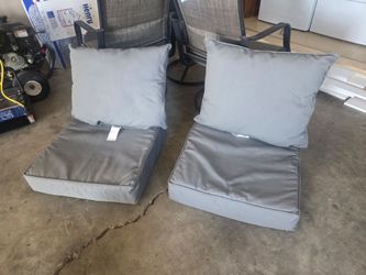 Patio furniture cushions