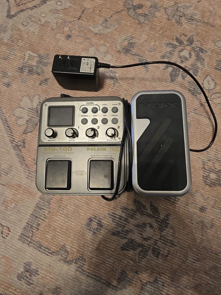 Nu-x MG100 Guitar Pedal. 