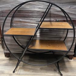 Metal Wood PLANT STAND 