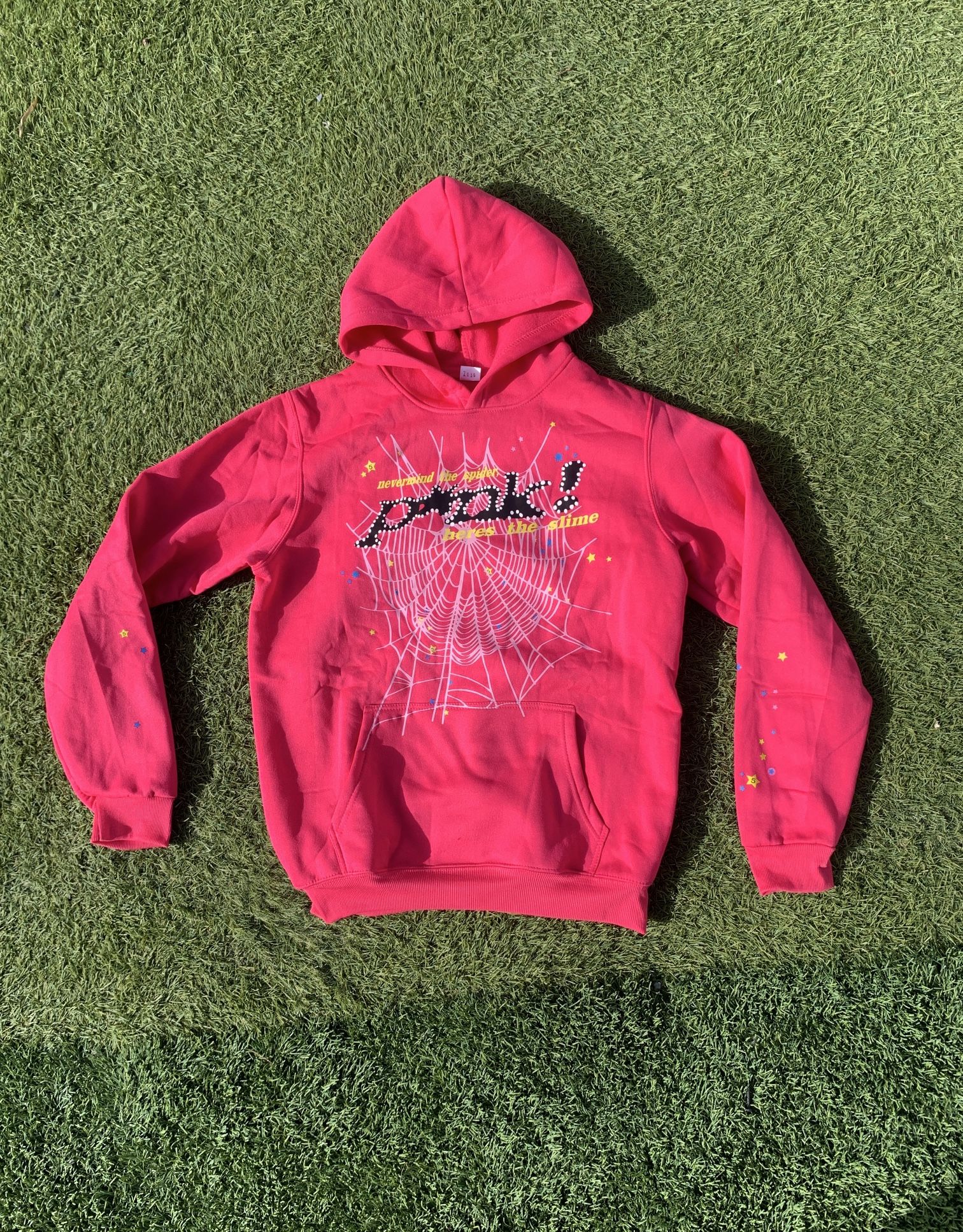 Pink Spider Hoodie 1:1