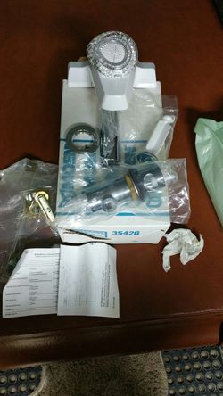 New in box faucet