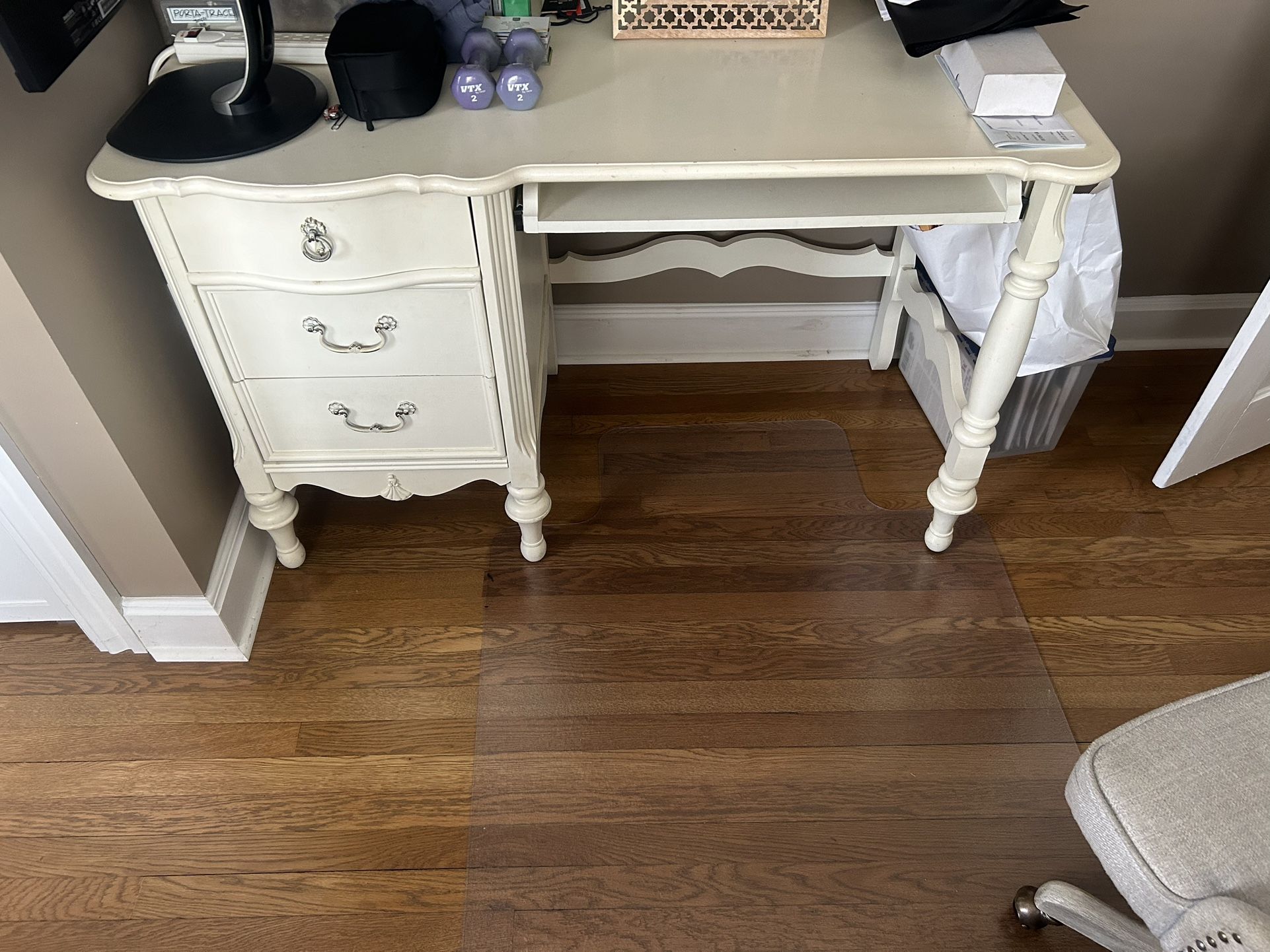 2pc Desk Set - Off white 