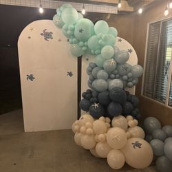 Backdrop With Balloons 