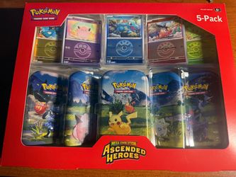 Ascended Heroes 5 tin Box